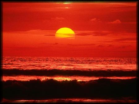 coucher de soleil