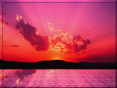 coucher de soleil
